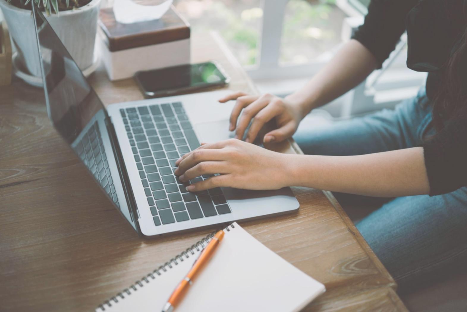 Developer working on accessible web interface with multiple testing tools